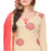 Cotton Jacquard Fabric Cream Color Dress Material only in Bigswipe