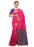 Pink Color Poly Silk Saree only in Bigswipe