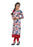 Multicolor Round Neck Printed Casual Women&rsquo;s Kurti only in Bigswipe