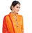 Orange Dress Material only in Bigswipe