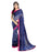 Blue,Grey Color Georgette Saree only in Bigswipe