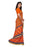 Orange, Multi Color Georgette Saree only in Bigswipe