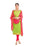 Green And Pink Salwar Material only in Bigswipe