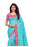 Blue Color Chanderi Silk Printed Work Saree only in Bigswipe