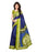 Navy Blue, Green Color Bhagalpuri Silk Saree only in Bigswipe