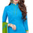 Cotton Jacquard Fabric Sky-Blue Color Dress Material only in Bigswipe