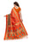 Orange, Multi Color Poly Silk Saree only in Bigswipe