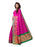 Pink Color Chanderi Silk Saree only in Bigswipe